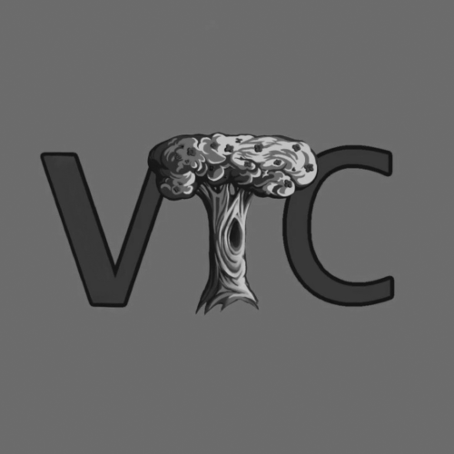 VTC logo featuring stylized tree between the letters V and C.